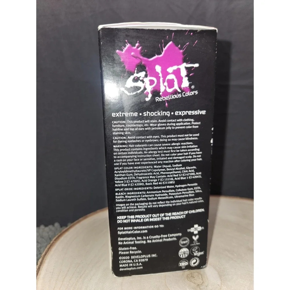 Splat‎ Hair Bleach and Color Kit Semi Permanent - Berry Blast